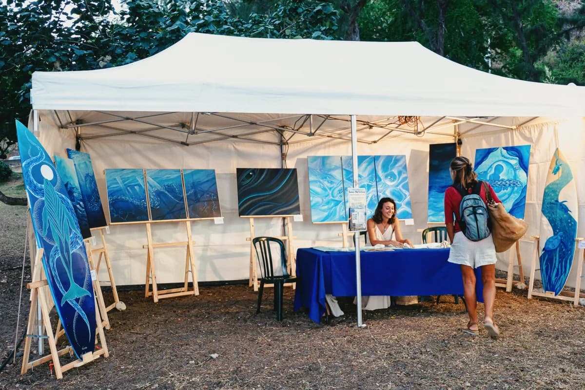 Vernissage « Mer Veilleuse » au festival de l'Océan 